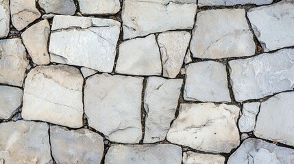 Obraz premium White Stone Pavement Texture Background