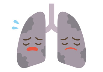 弱っている肺