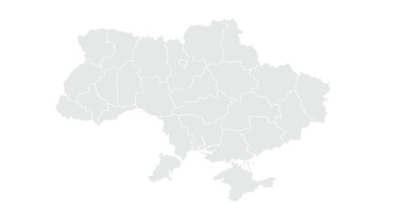 Map of Ukraine vector abstract illustration pattern