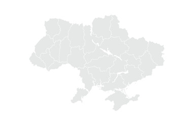 Map of Ukraine vector abstract illustration pattern
