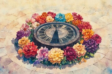 Temporal Blossom, Sundial