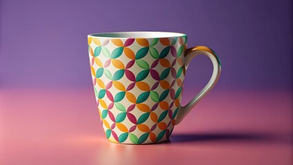 Brighten up your brand with a realistic cup mockup featuring customizable backgrounds and graphics, perfect for