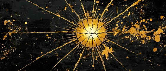Obraz premium Shattered Sundial, Sundial