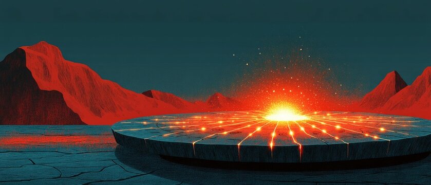 Shattered Sundial, Sundial