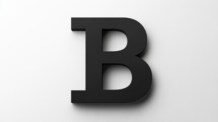 Obraz premium The model of the letter 