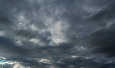 Cloud storm sky dark rain lightning thunder stoumy typhoon Nature light scene rainy atmosphere...