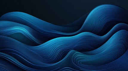 Explore a dark blue, futuristic background featuring sleek lines and abstract patterns, perfect for techinspired designs.