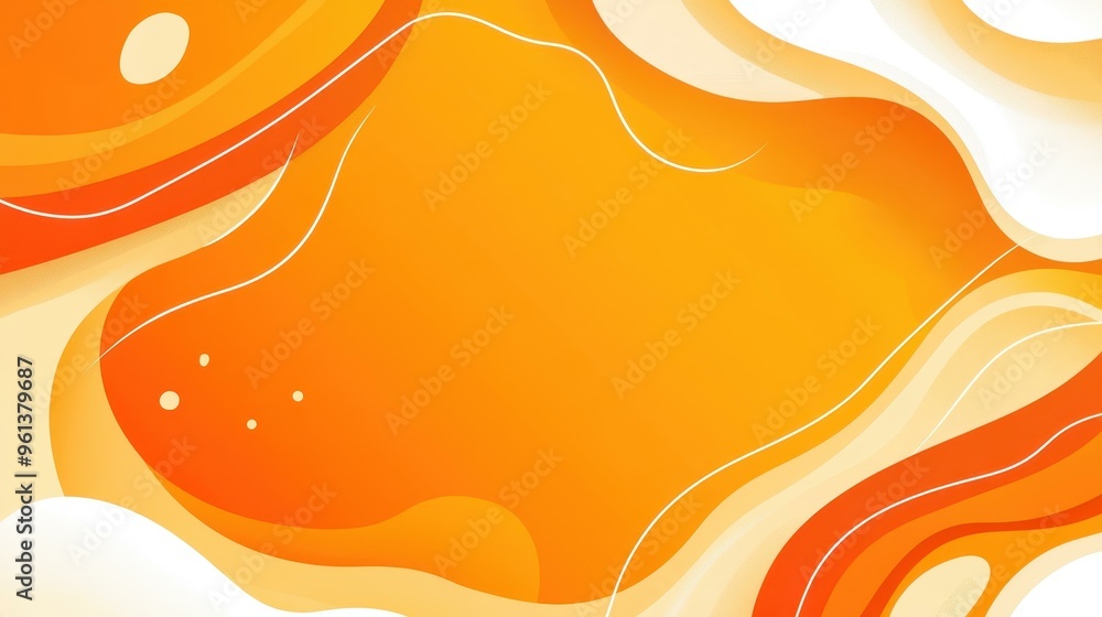 Poster vibrant orange gradient background with abstract textures, perfect for modern digital projects and l