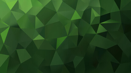 Obraz premium Trendy vector banner with a vibrant green triangle background, perfect for modern design projects and illustrations.