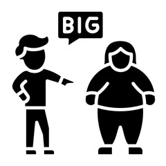 Body Shaming Icon