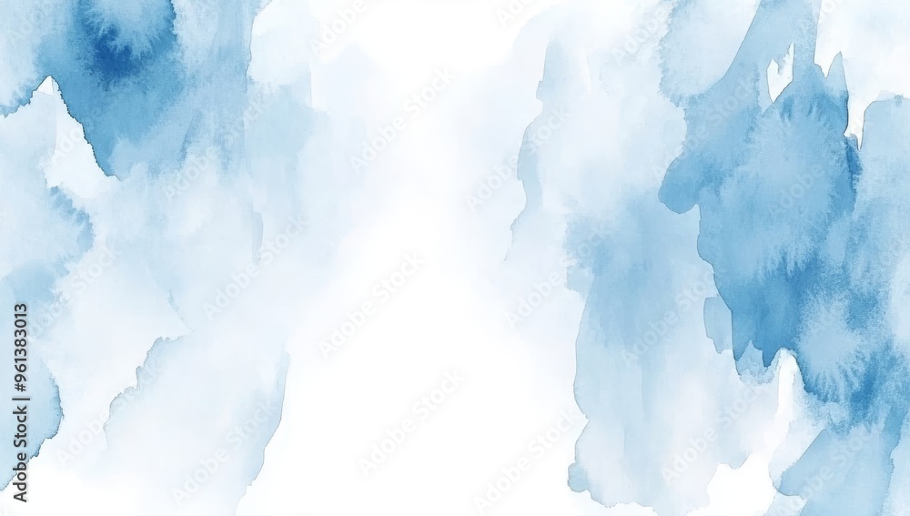 Poster blue and white, abstract background shine bright light template empty space, grungy texture color gr