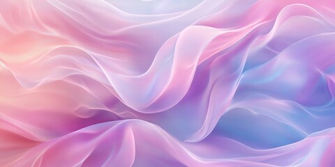Obraz premium Abstract pink and purple flowing waves.