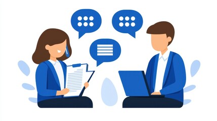 Business People Communication and Collaboration