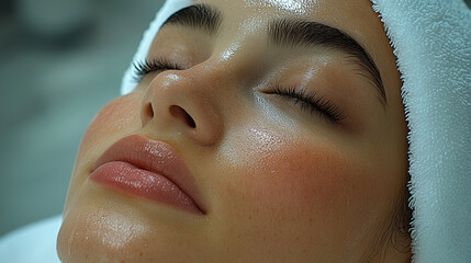 Naklejka premium Spa and Wellness Retreat, Relaxation and Self-Care Essentials