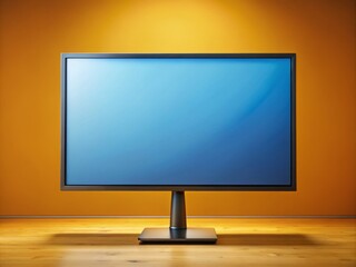 Digital display designed for a 16:9 aspect ratio, featuring a wide-angle screen against a solid background for optimal