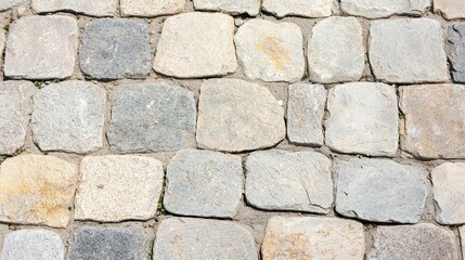Fototapeta premium Stone Pavement Texture Close up View