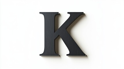 Obraz premium Isolated 3D letter 