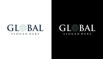 business global logo design vector template