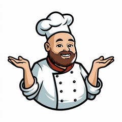 Cooking Logo icon vector illustration, Food channel logo, Chef logo