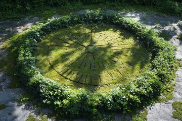Fototapeta premium Time Garden, Sundial