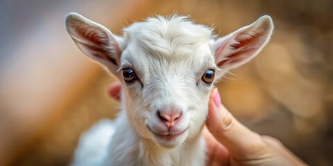 Fototapeta premium portrait of a goat