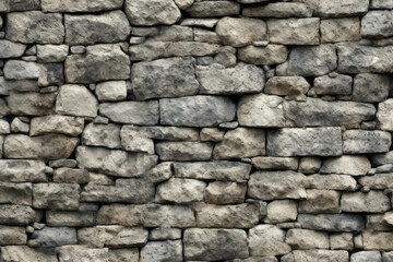 Fototapeta premium Processed collage of ancient stonework surface texture. Background for banner, backdrop or texture