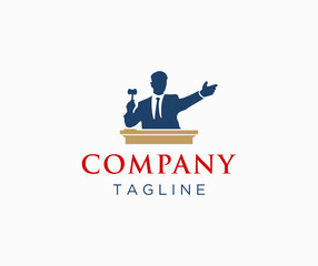 business auction logo design