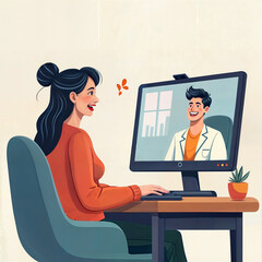 Online Psychology Session Virtual Mental Health Support