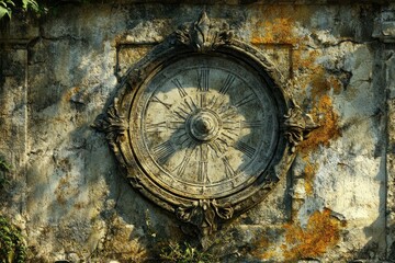 Obraz premium Echoes in Stone, Sundial