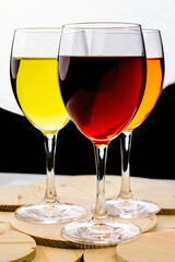 Calici di vino 