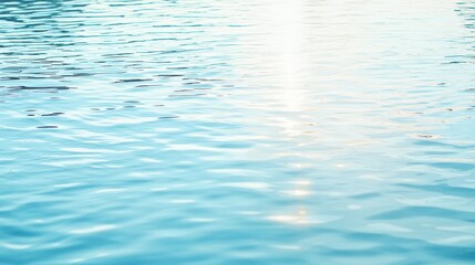 Naklejka premium Blue Water Ripples Texture Background