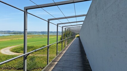 Lake views of Rapperswil and surrounding areas