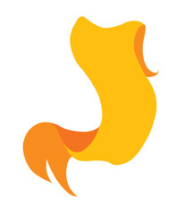 Illustration of ribbon element