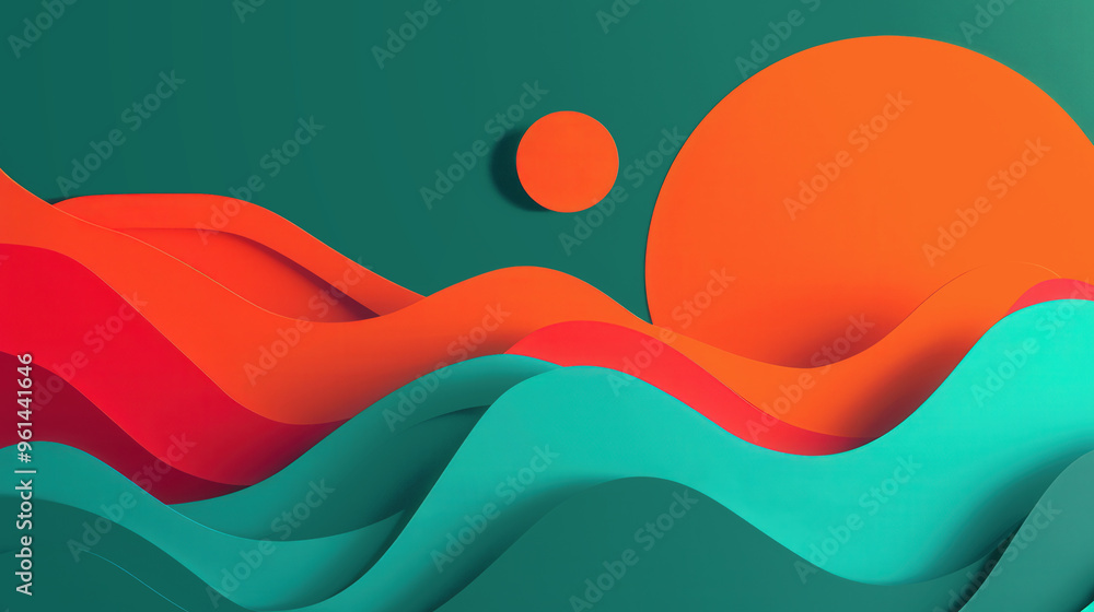 Canvas Prints dynamic fractal harmony, an intricate exploration of abstract 3d fractals, showcasing fluid shapes a