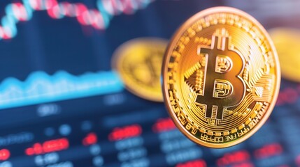 Dynamic abstract digital currency symbols with flowing liquidity patterns, representing long-term financial success and growth, ample space for promotional messaging