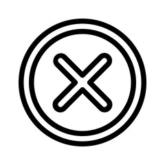 Obraz premium cancel, Web, Apps, Internet, website, computer Icon