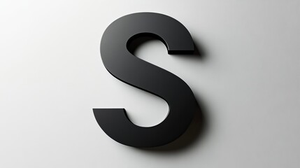 Naklejka premium A separate letter 