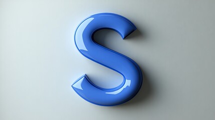 Naklejka premium A 3D letter 