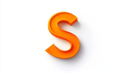 Naklejka premium A separate letter 