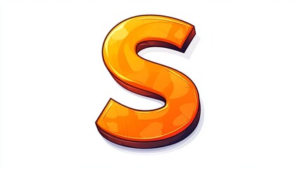 Naklejka premium 3D letter 