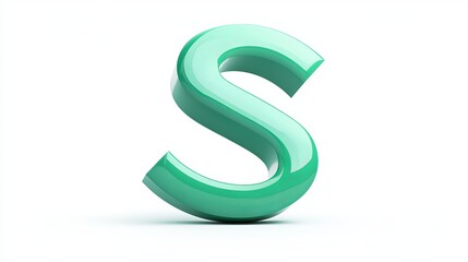 Naklejka premium 3D letter 