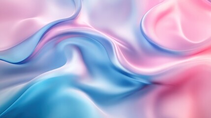 Obraz premium Abstract Swirling Pastel Colors
