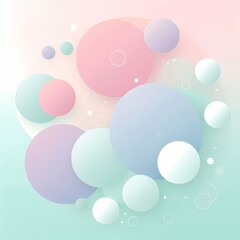 Soft pastel-colored abstract background
