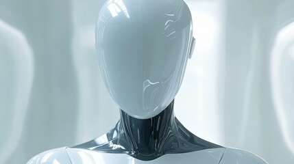 A humanoid robot. Optimus. Tesla robot