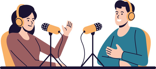 People Podcast Ilustration