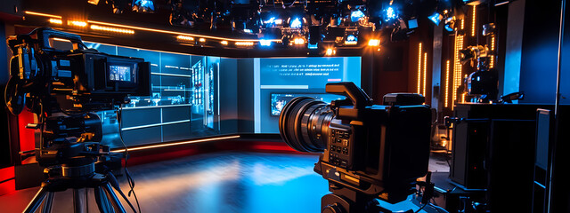 Fototapeta premium Cutting-Edge Studio Technology