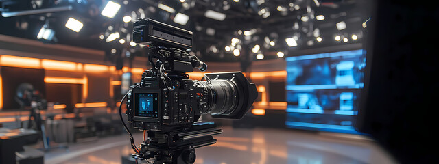 Fototapeta premium Cutting-Edge Studio Technology