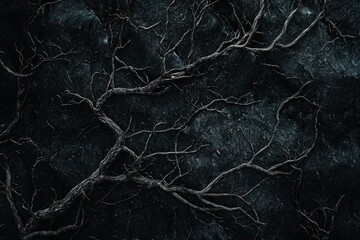 Minimalist aesthetic design of dark nature theme focus on texture 