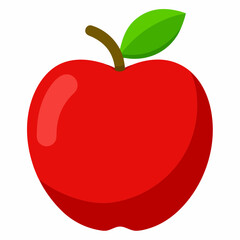 Fototapeta premium Apple vector design on a white background