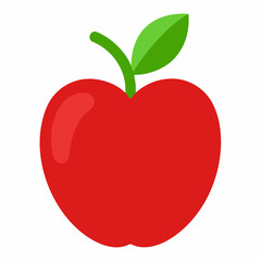 Apple vector design on a white background